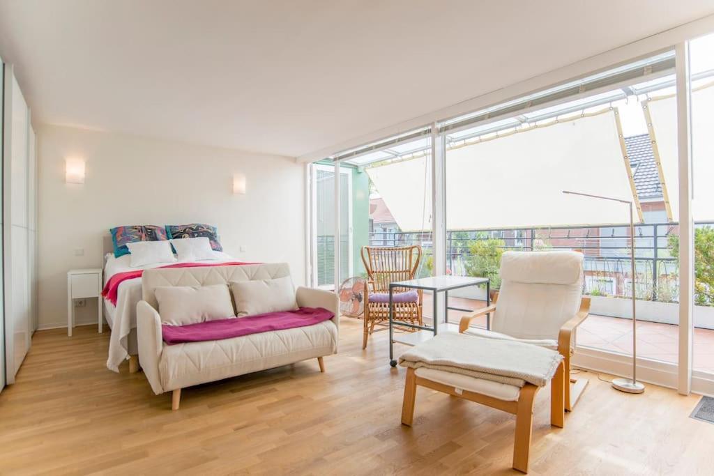 Modernes, Sonniges Appartement Im Herzen Von Duesseldorf Extérieur photo