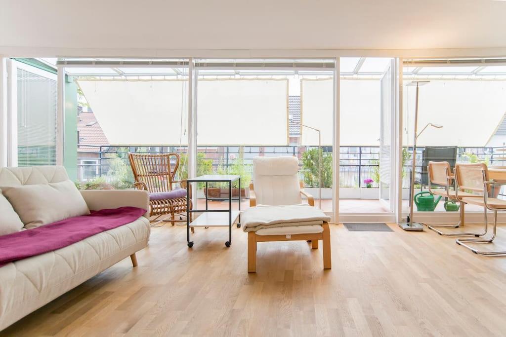 Modernes, Sonniges Appartement Im Herzen Von Duesseldorf Extérieur photo