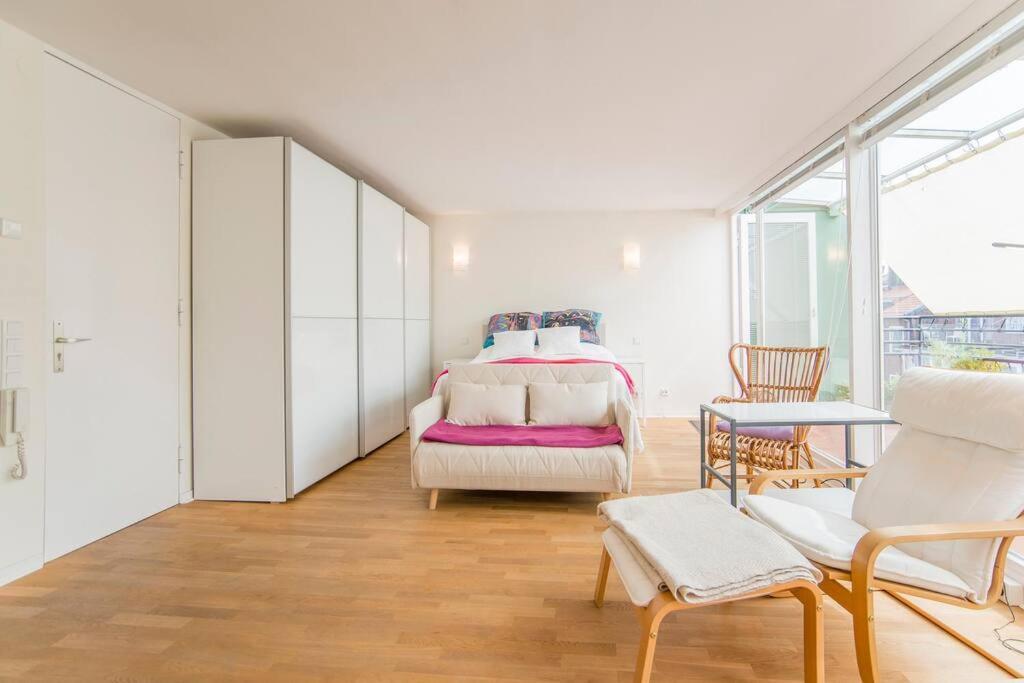 Modernes, Sonniges Appartement Im Herzen Von Duesseldorf Extérieur photo