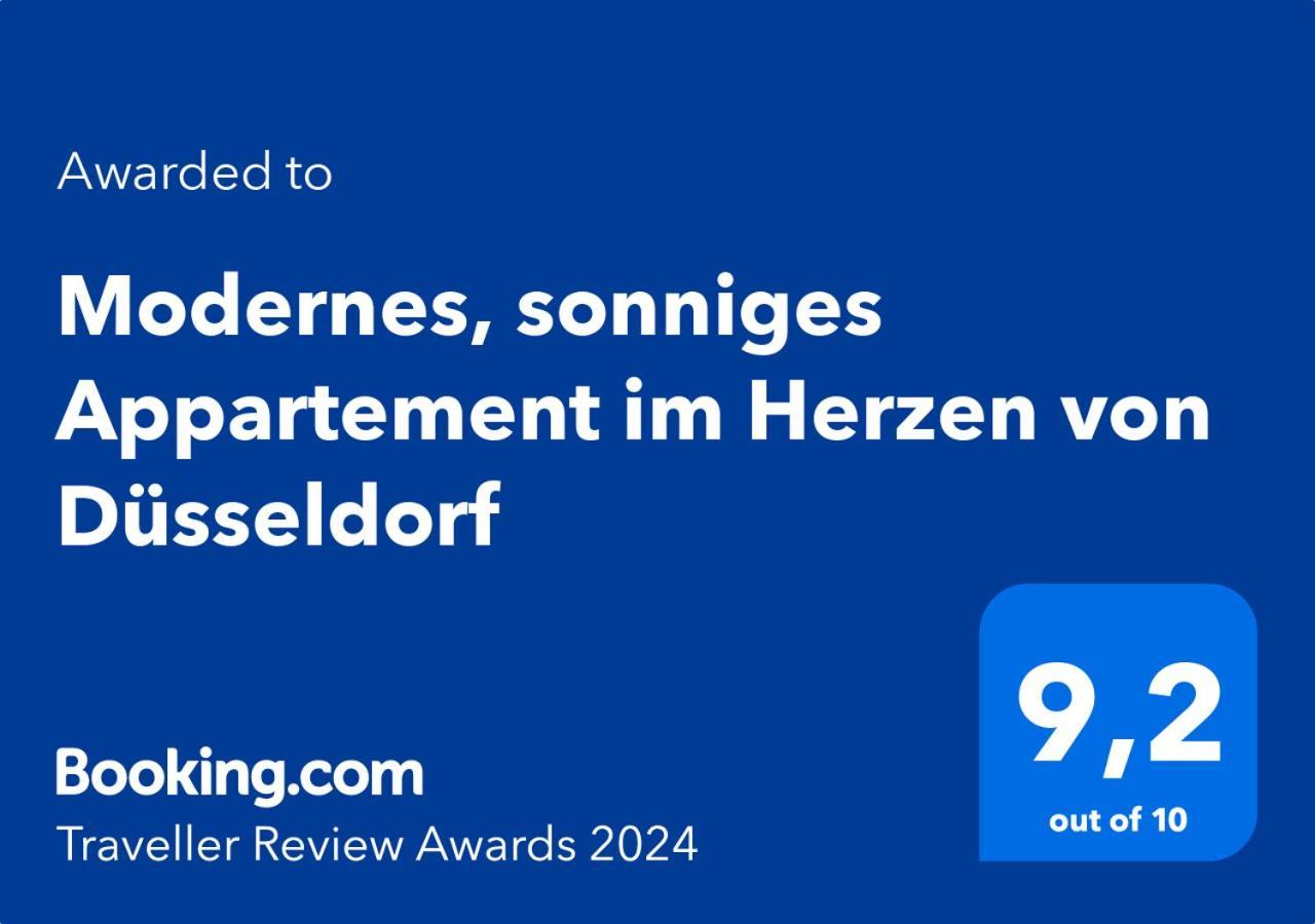 Modernes, Sonniges Appartement Im Herzen Von Duesseldorf Extérieur photo