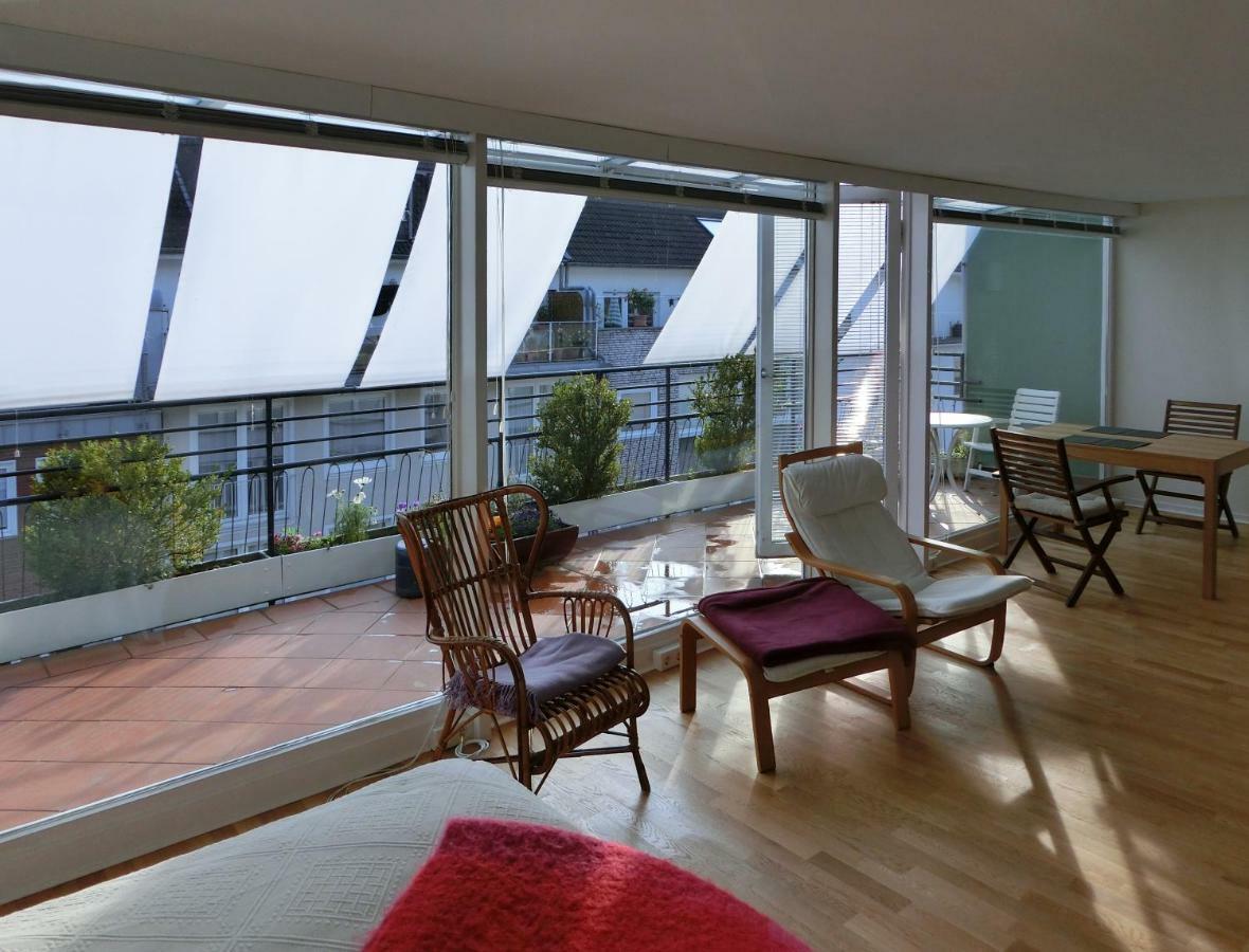 Modernes, Sonniges Appartement Im Herzen Von Duesseldorf Extérieur photo