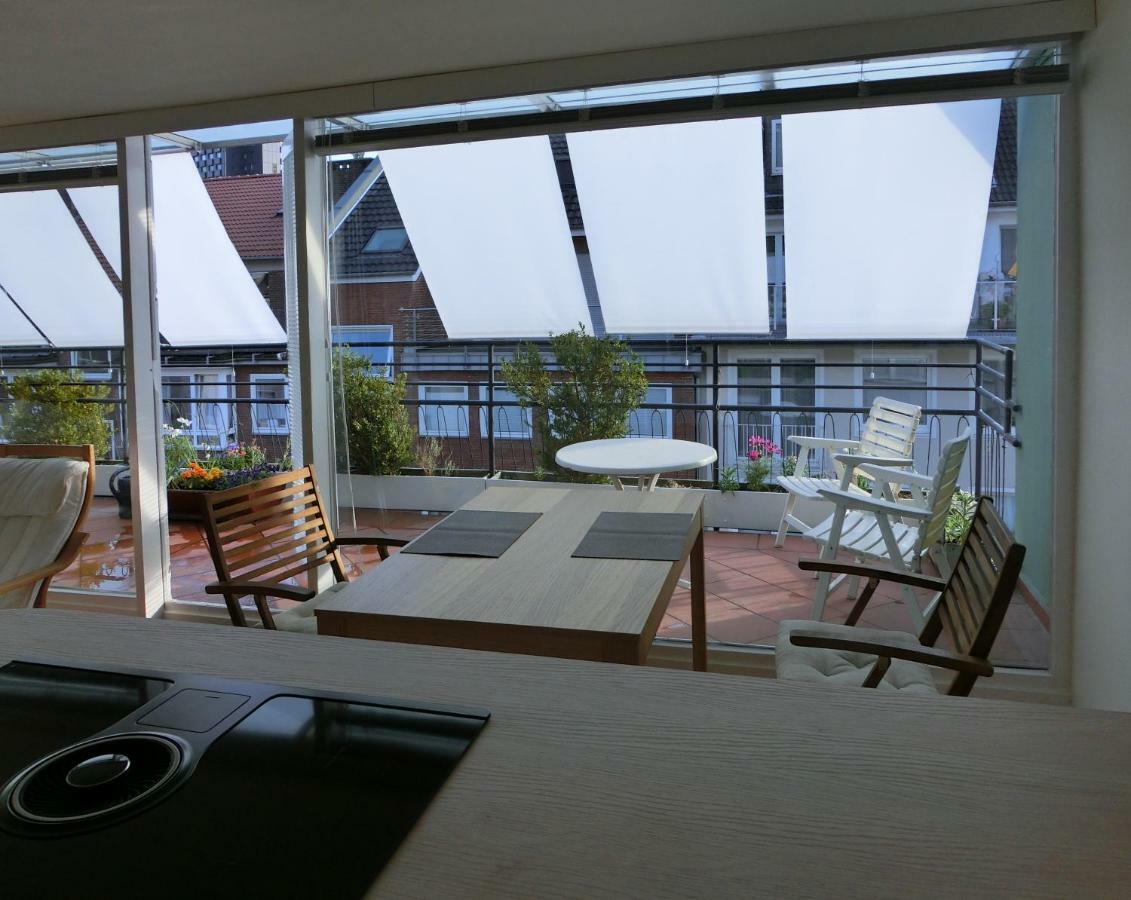 Modernes, Sonniges Appartement Im Herzen Von Duesseldorf Extérieur photo